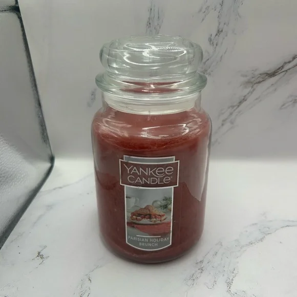 Yankee Candle Bundle of 2 Large 22oz Pumpkin Cinnamon Swirl Parisian Holiday - Picture 6 of 12